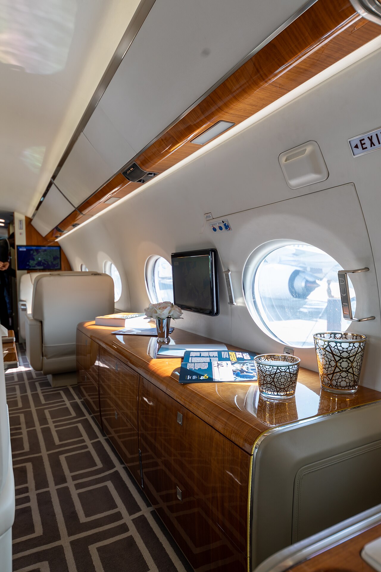 Gulfstream GIV-SP interior