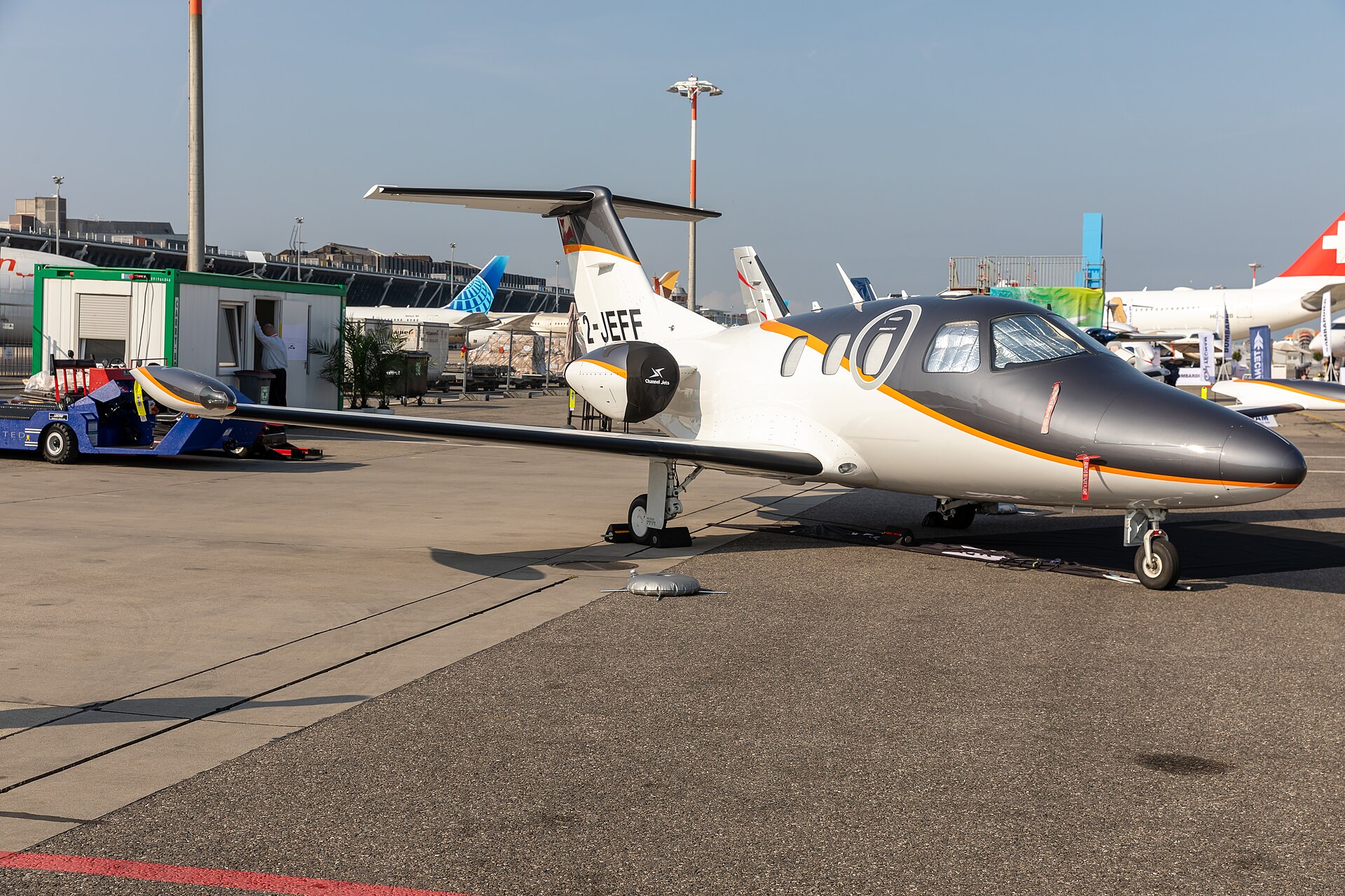 Eclipse 550 aircraft exterior