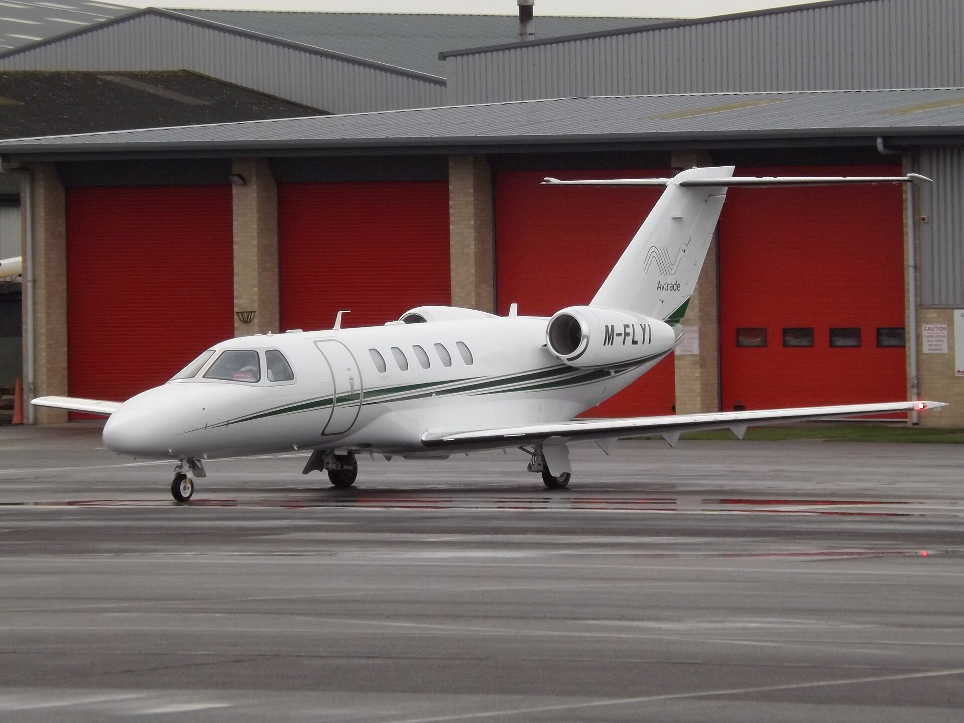 M-FLYI Cessna Citation CJ4 on ramp