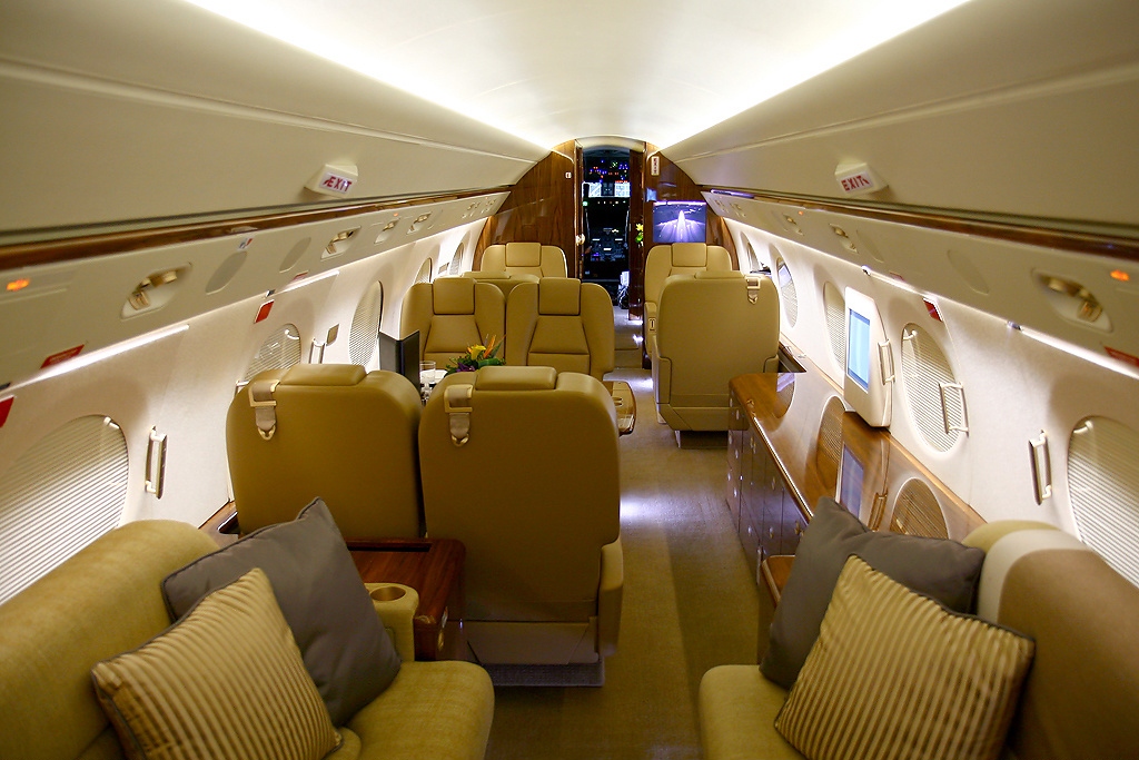 Gulfstream GV interior
