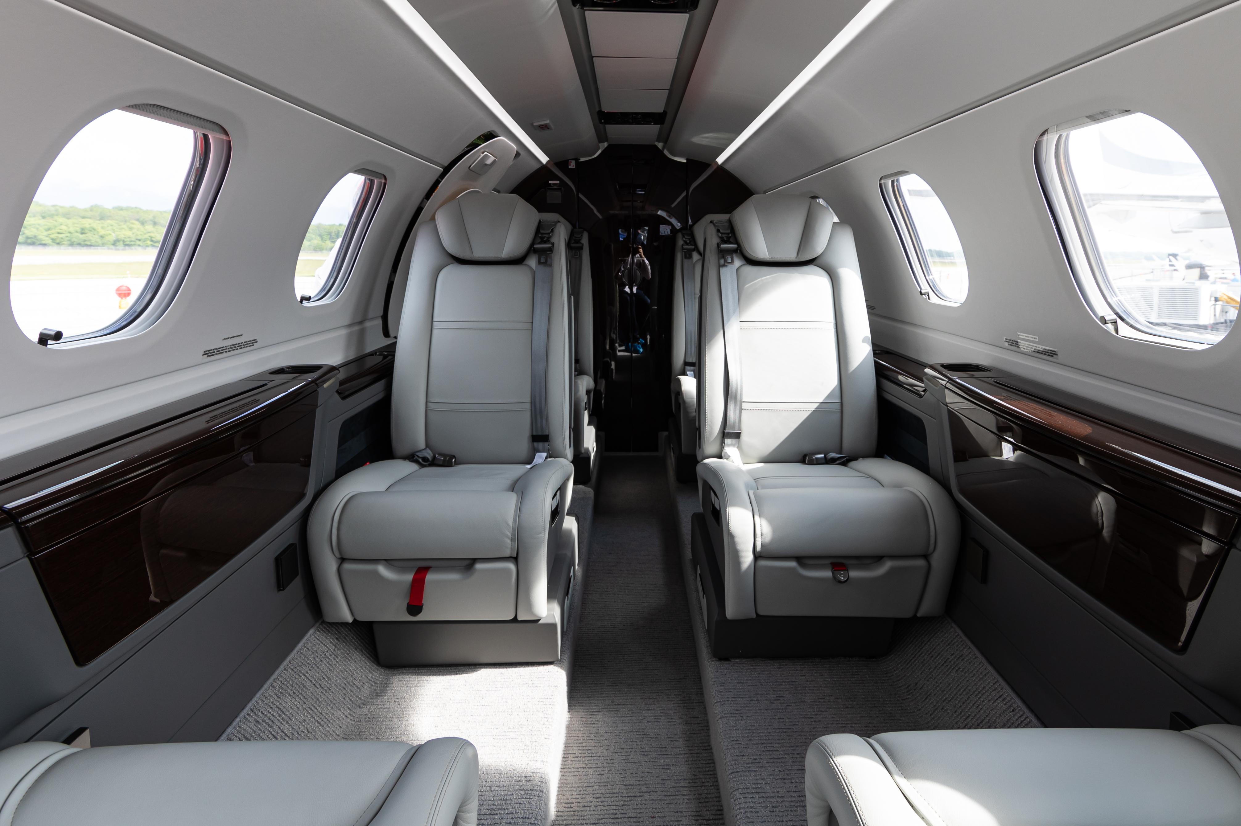 Phenom 300 cabin at EBACE 2019