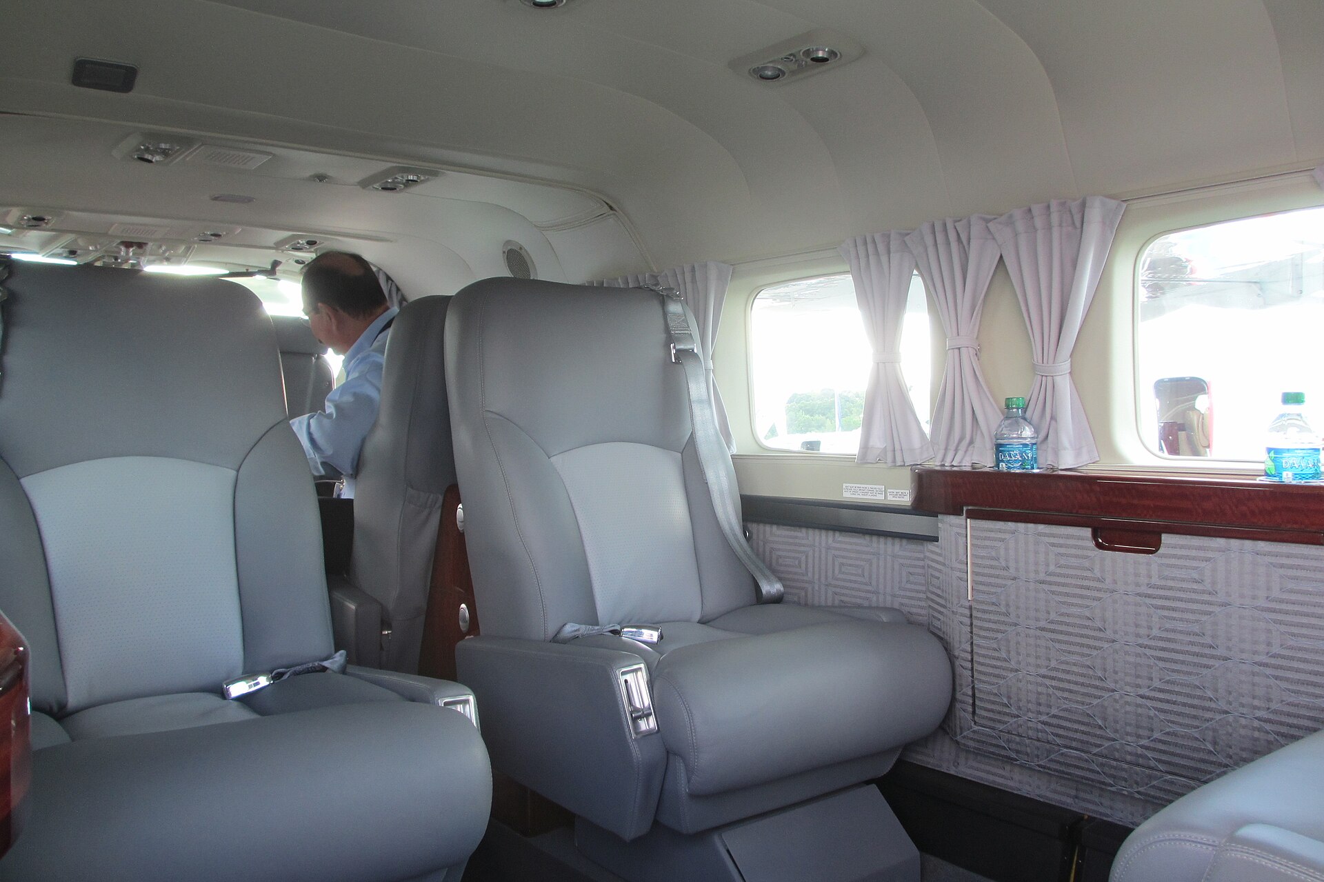 Cessna 208 Caravan interior