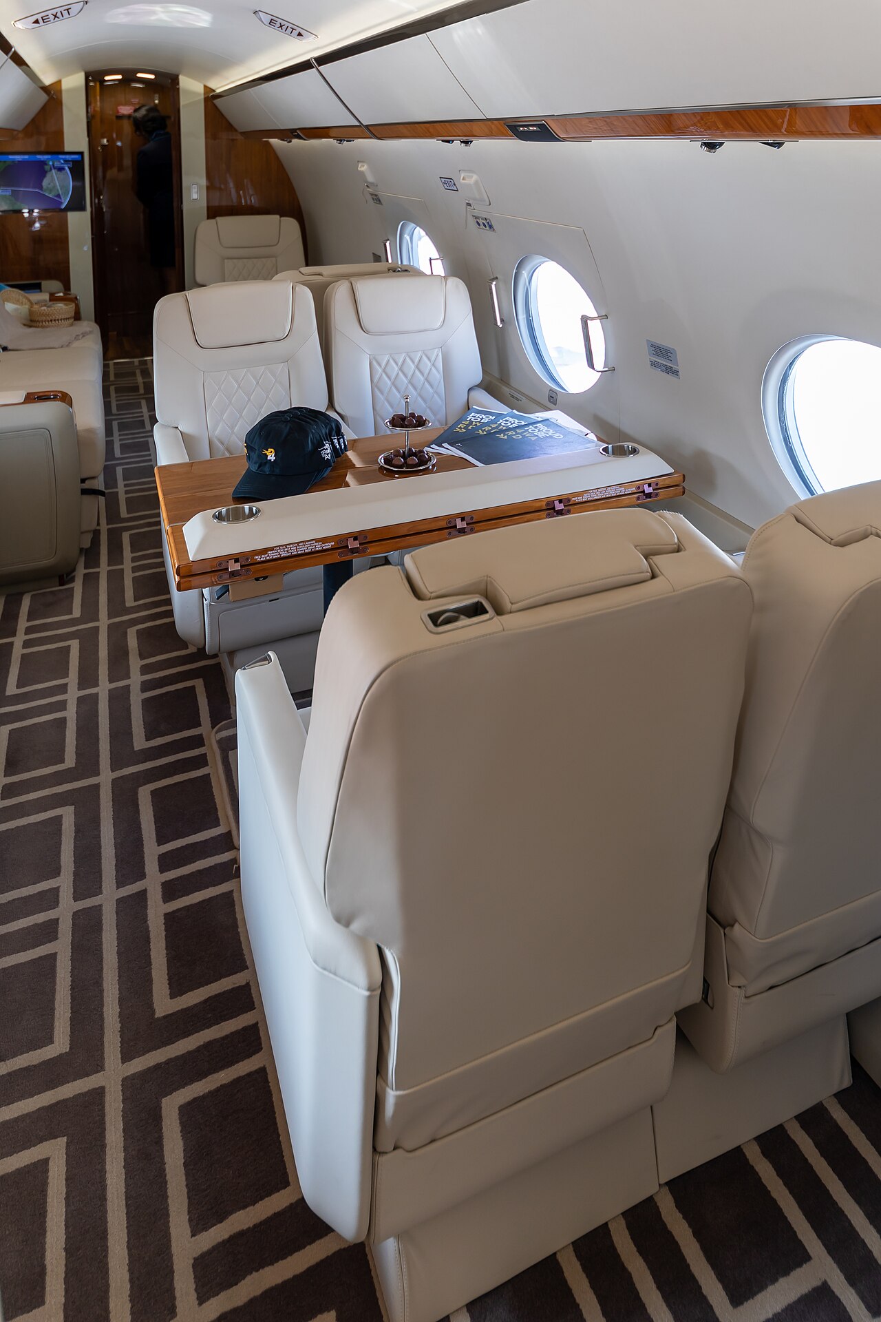 Gulfstream GIV-SP interior