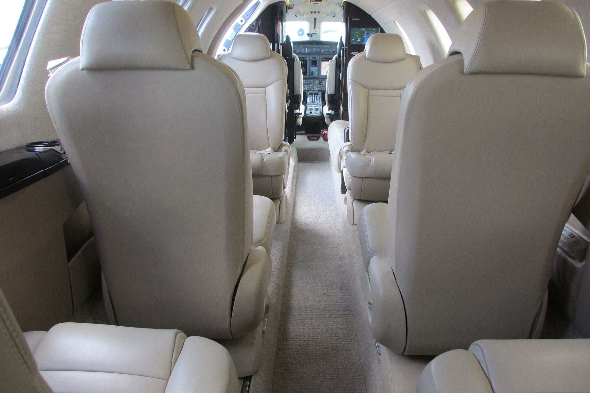 Cessna Citation CJ4 interior