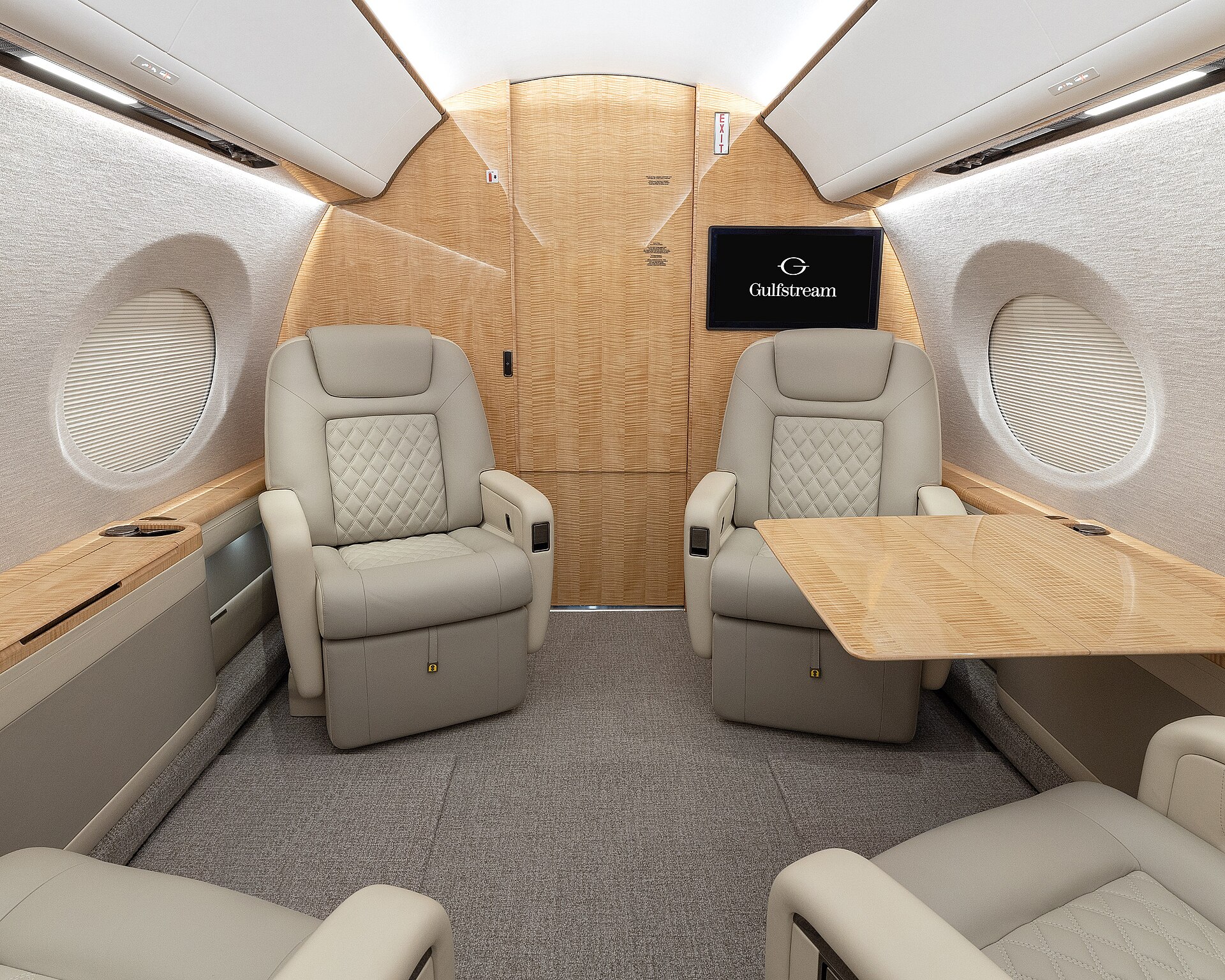Gulfstream G500 aircraft interior