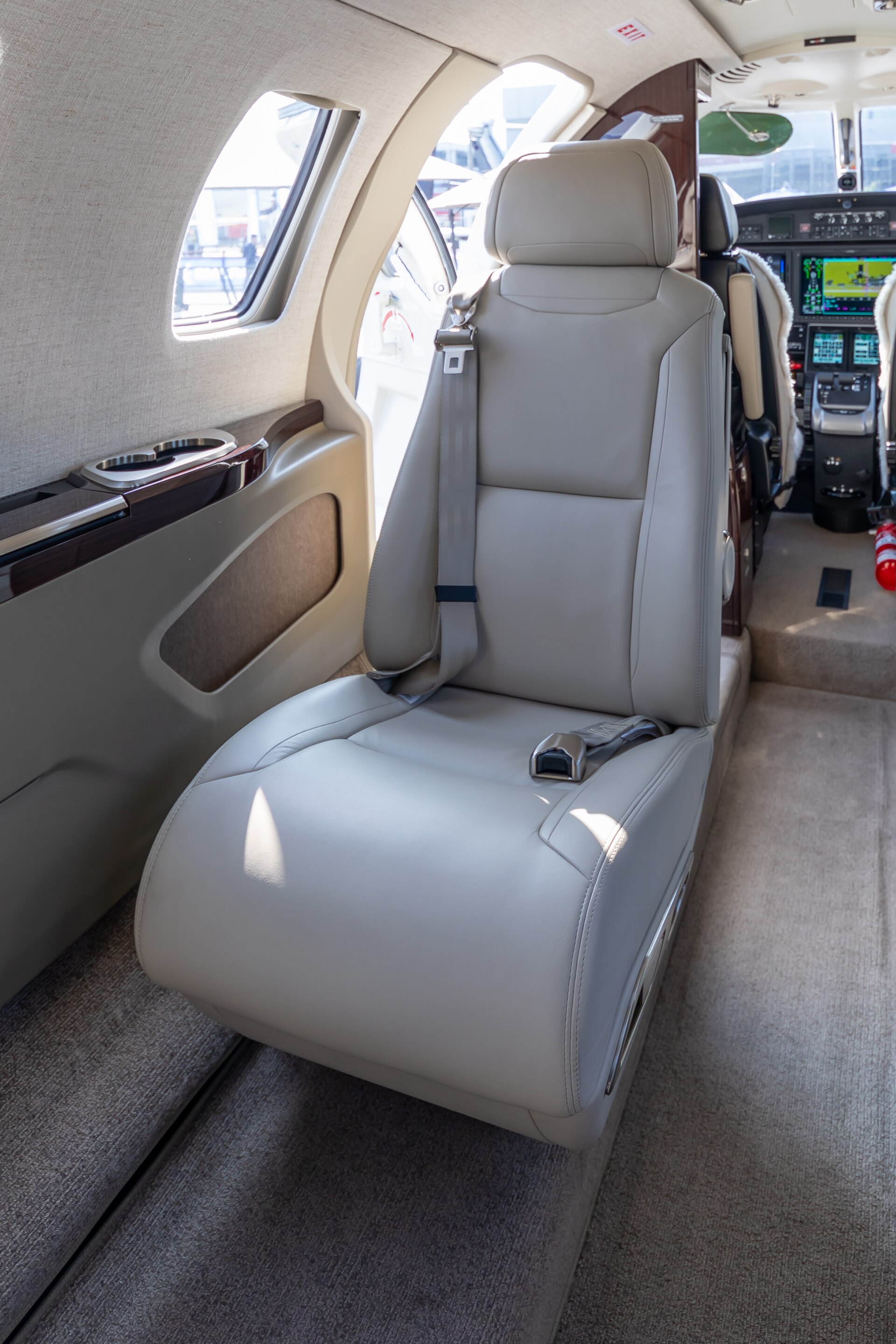 Citation seat, EBACE 2023, Le Grand-Saconnex (EB237607)
