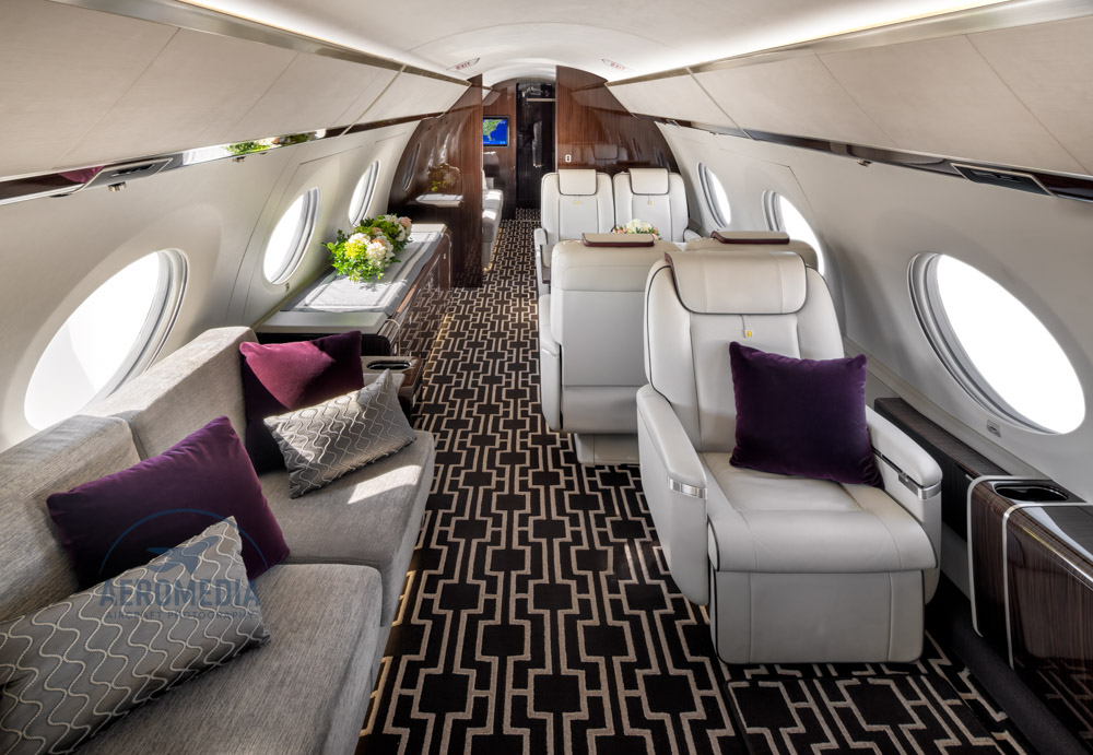 Gulfstream G650ER interior