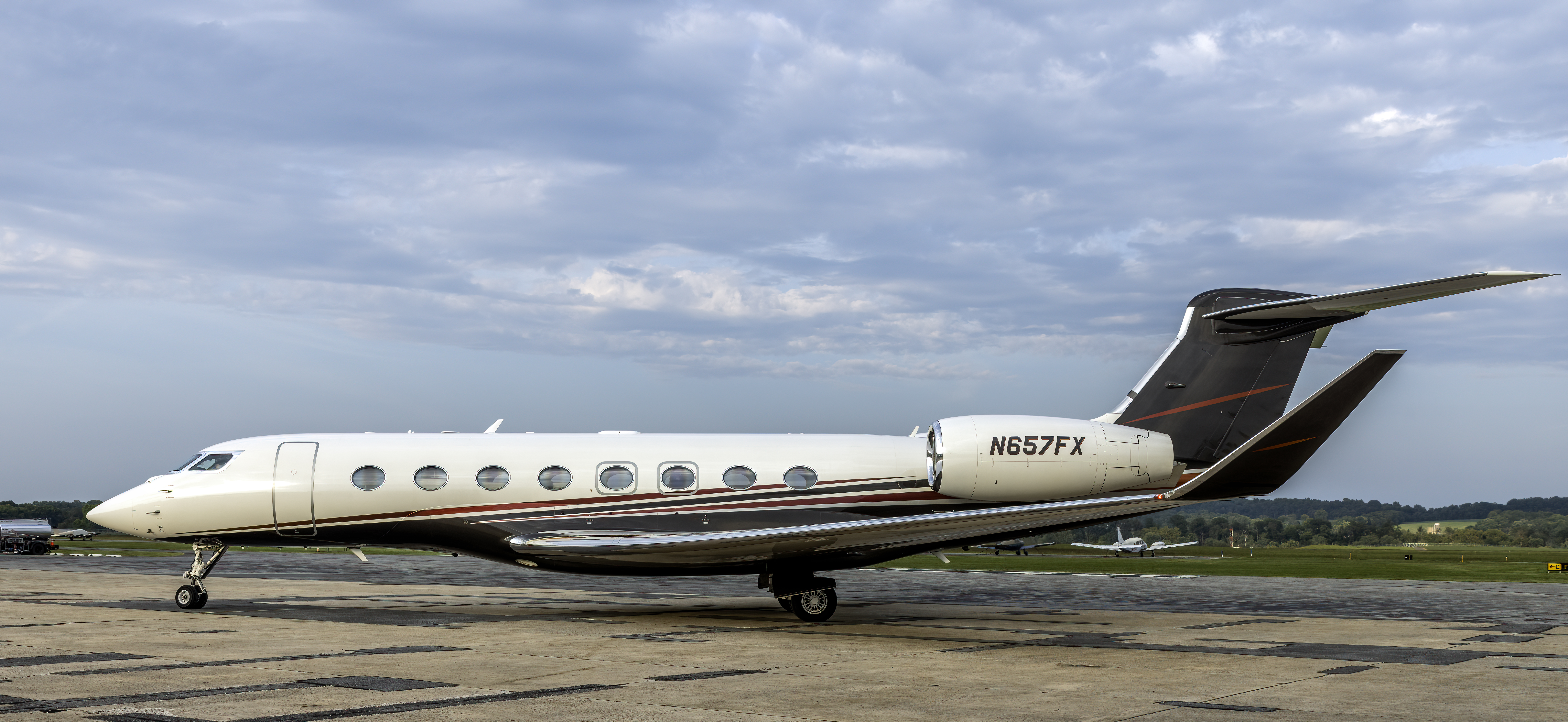 Gulfstream G650 ramp shot
