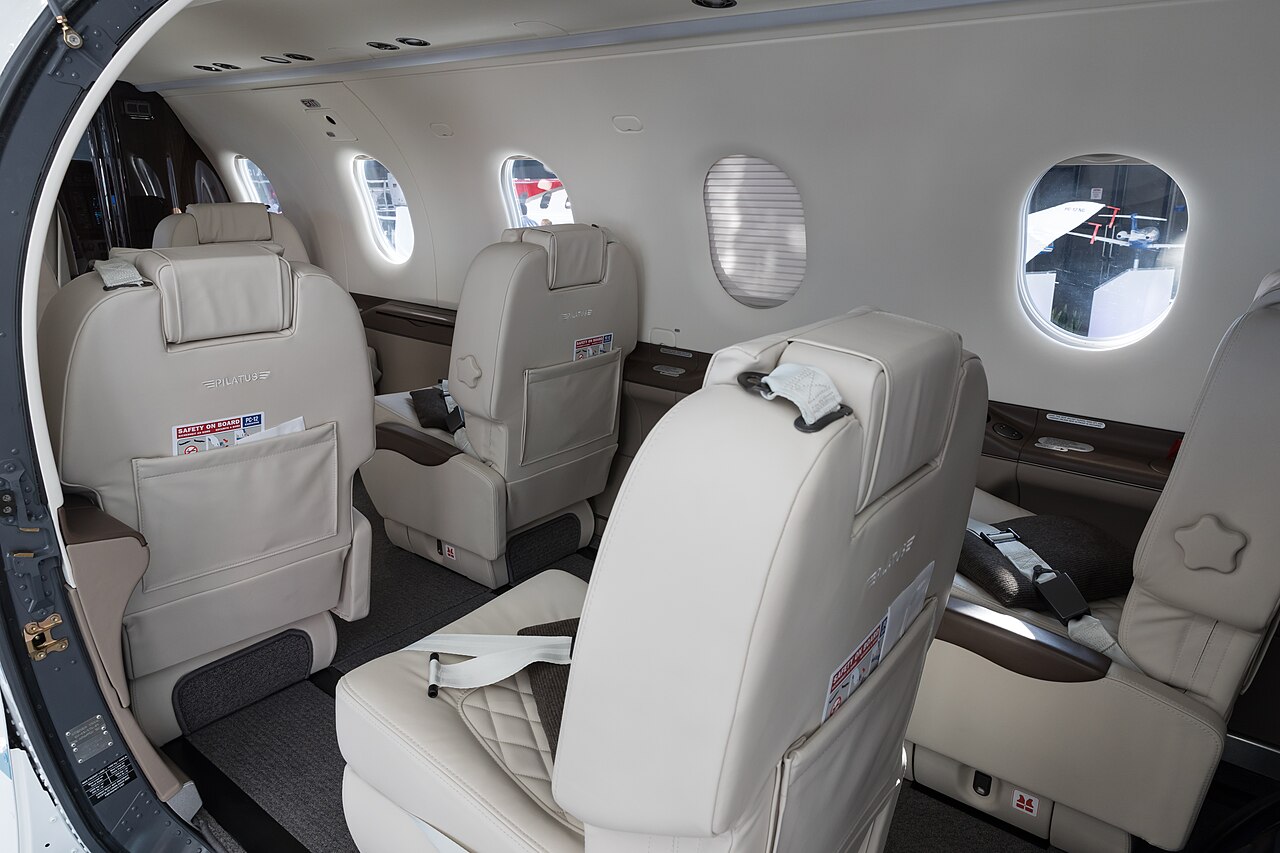 Pilatus PC-24 interior
