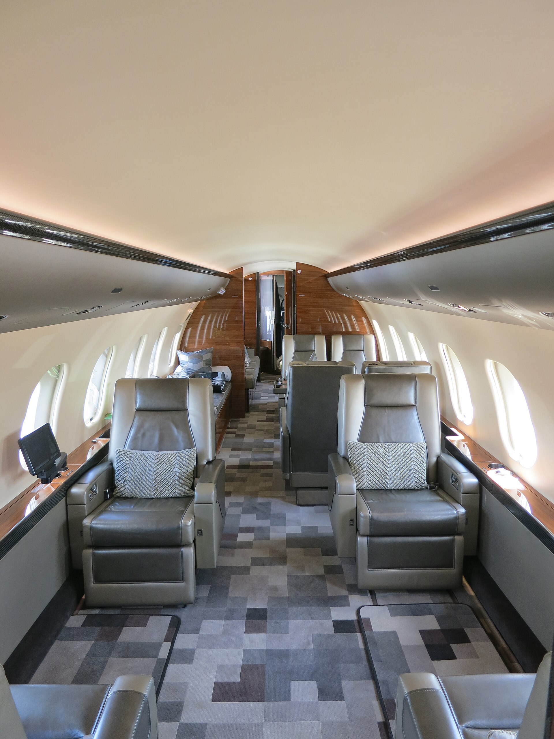 Bombardier Global 6000 interior