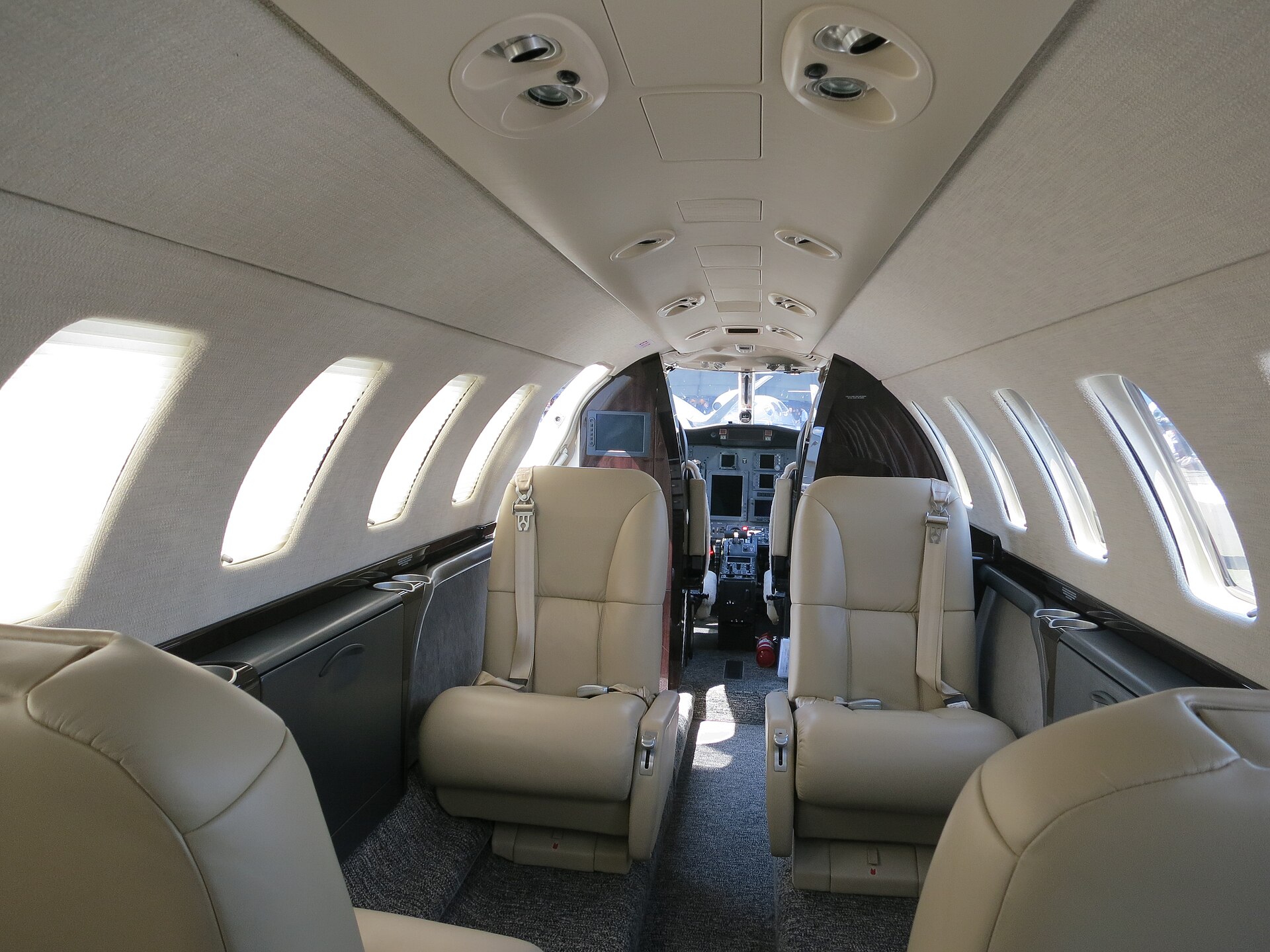 Cessna Citation CJ3 interior