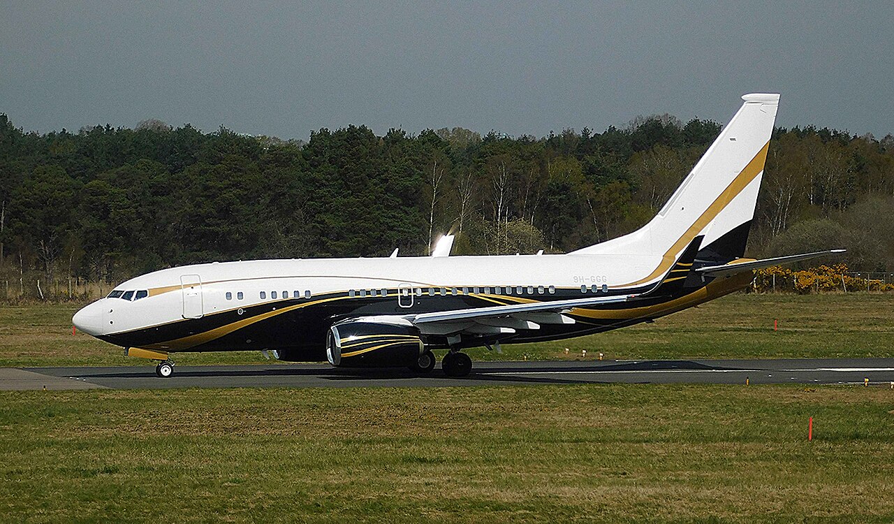 Boeing BBJ MAX exterior
