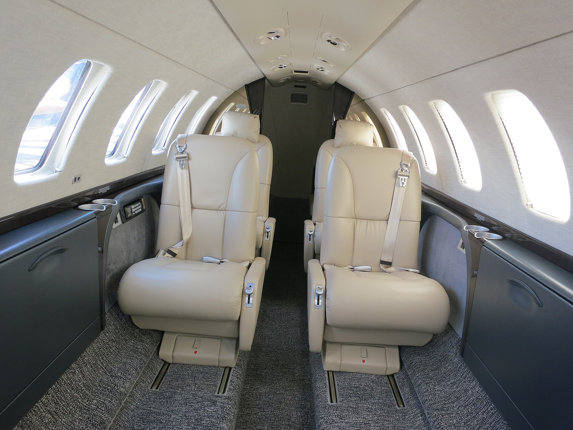 Cessna Citation CJ3 interior