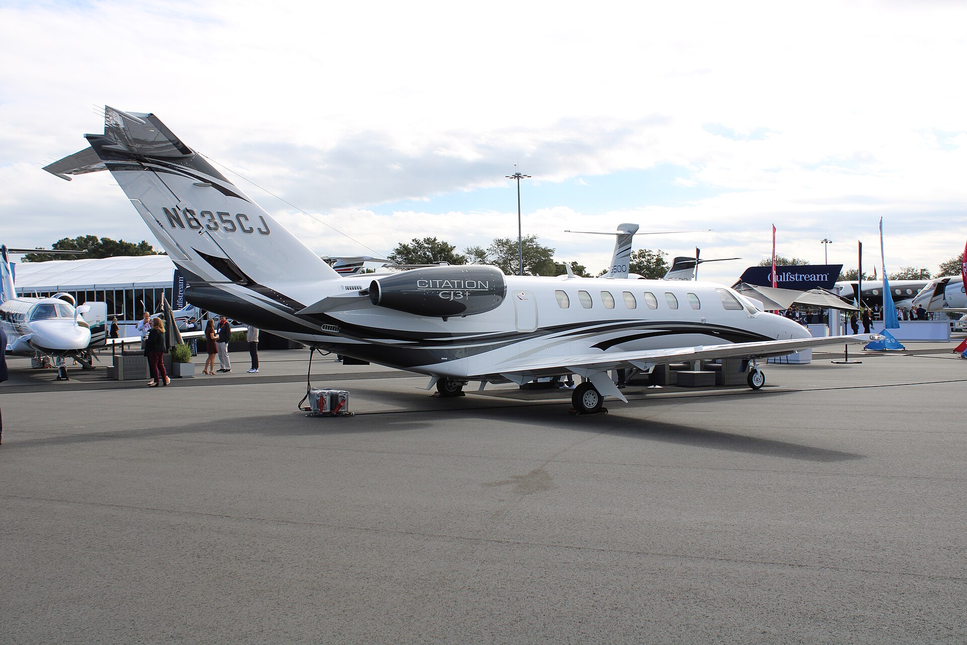 Cessna Citation CJ3 exterior