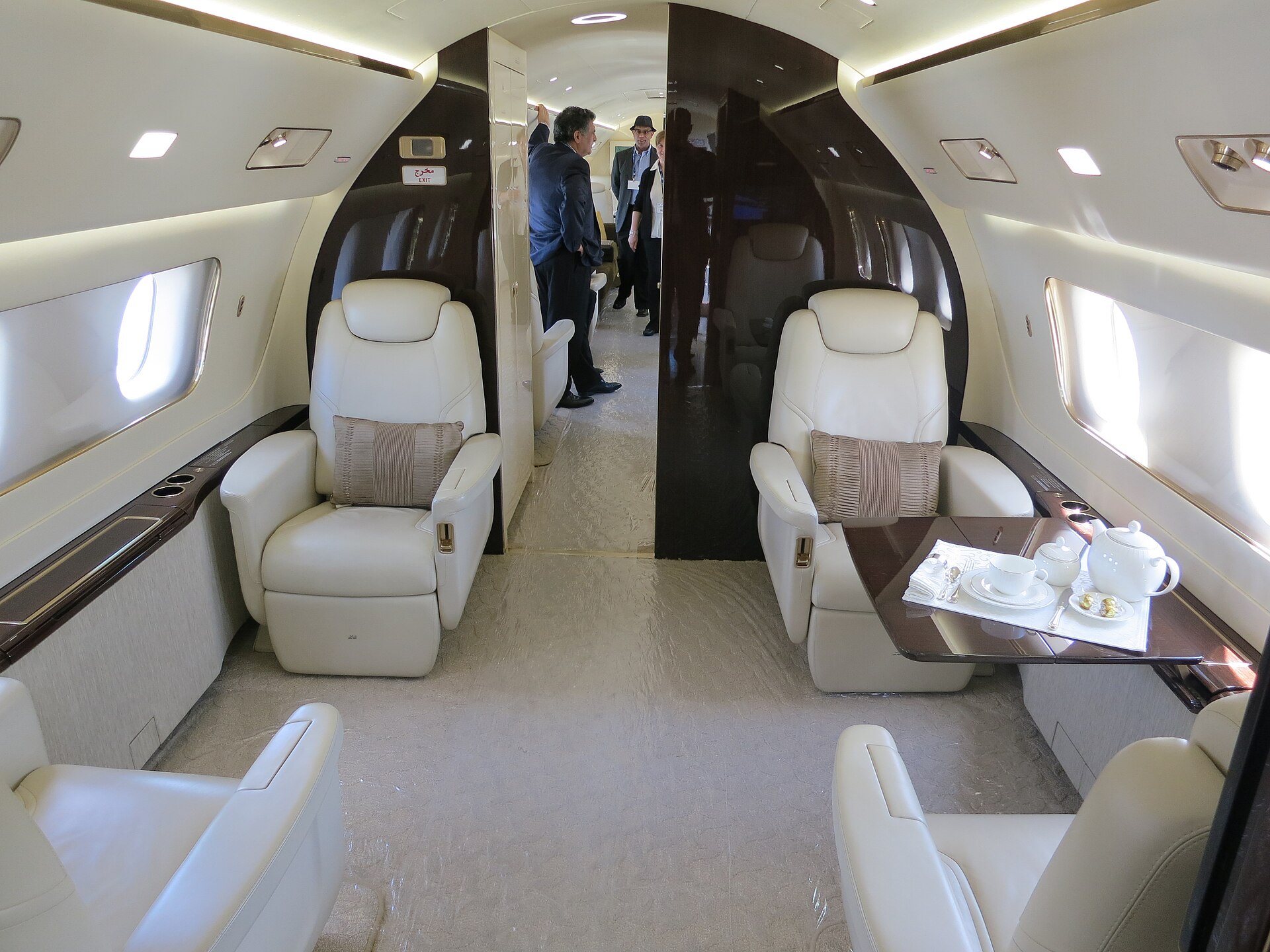 Embraer Lineage 1000 interior