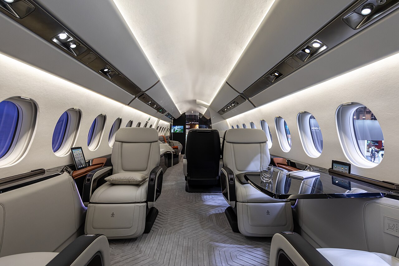 Dassault Falcon 6X interior