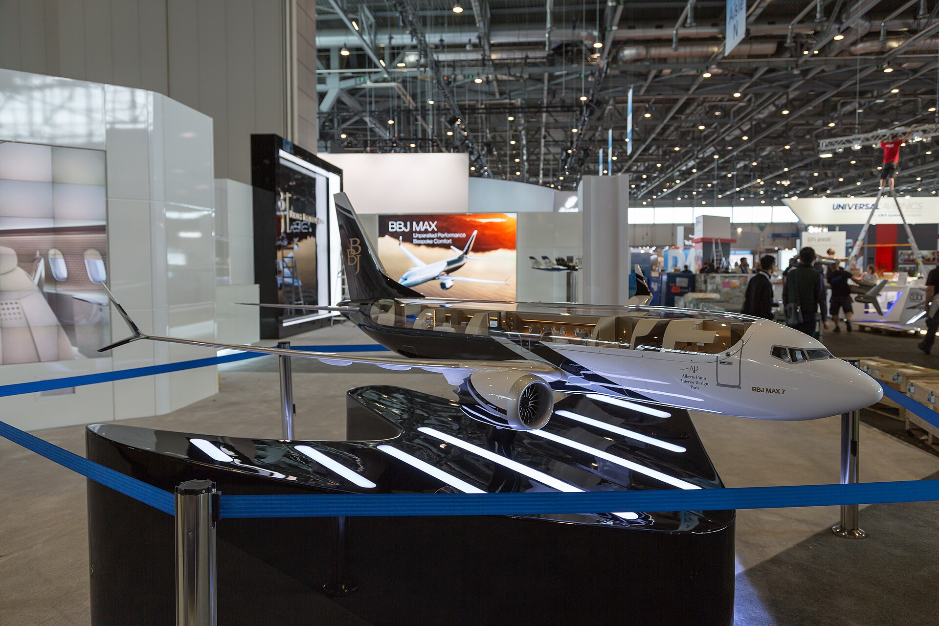 Boeing Business Jet at EBACE 2018, Geneva