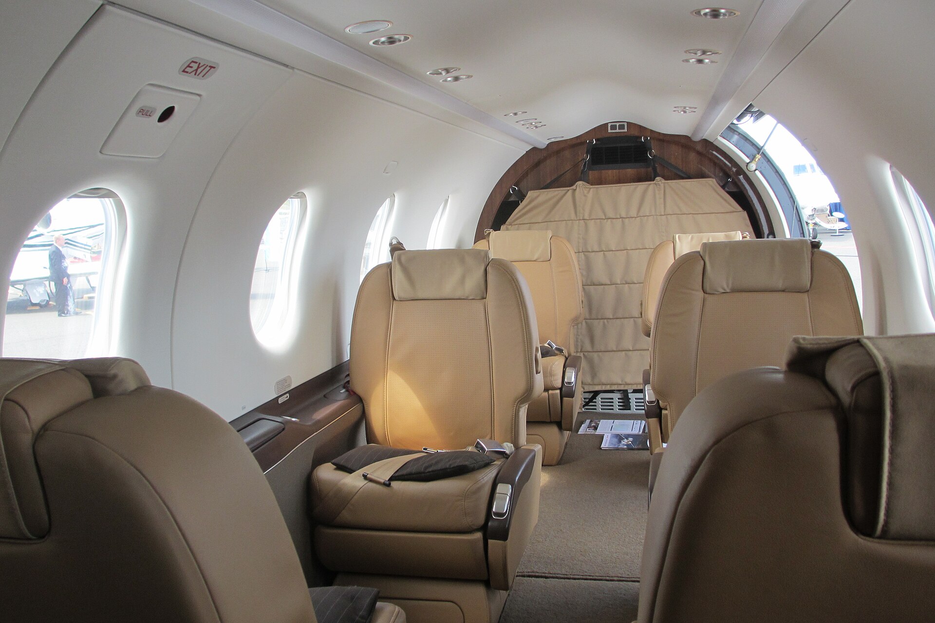 Pilatus PC-12 interior