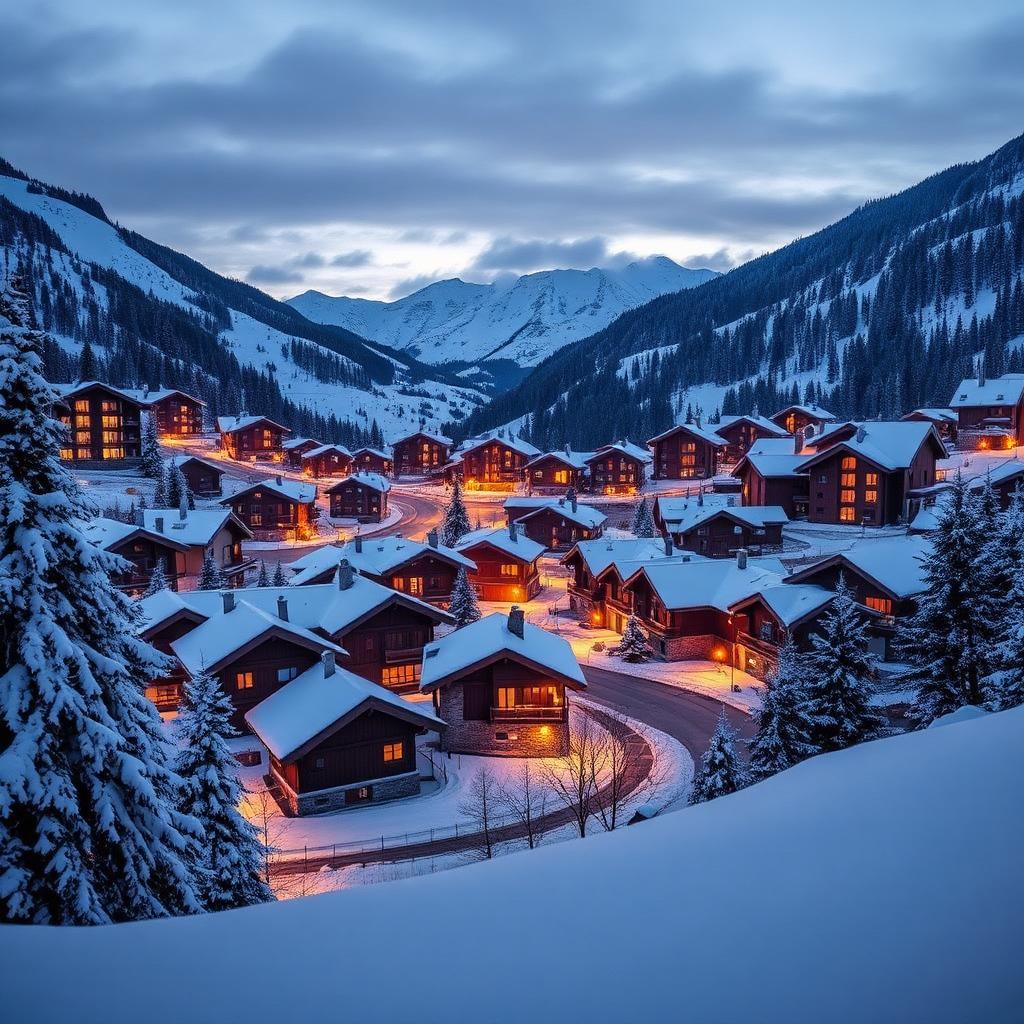 Private jet charter Zurich to Courchevel