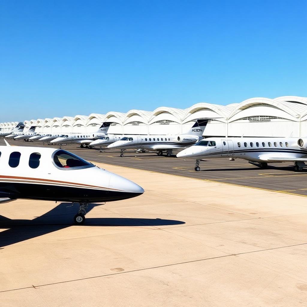 Farnborough private jet charter