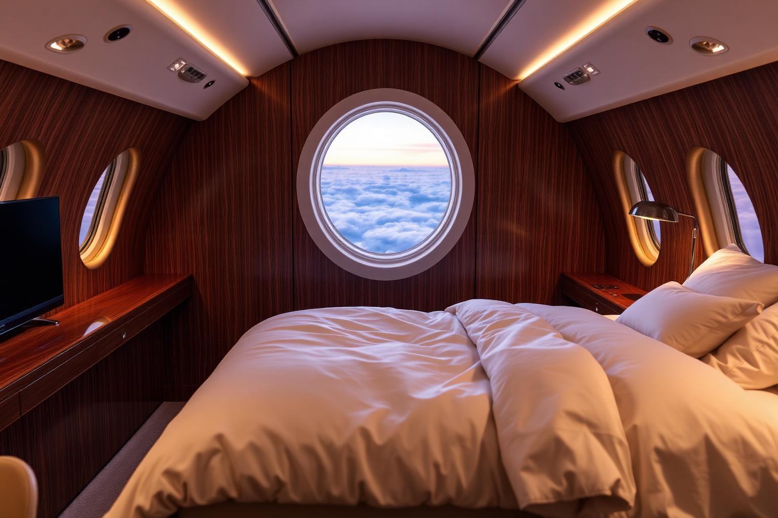 Private Jets With Bedrooms: Every Aircraft With a Real Bed in 2026