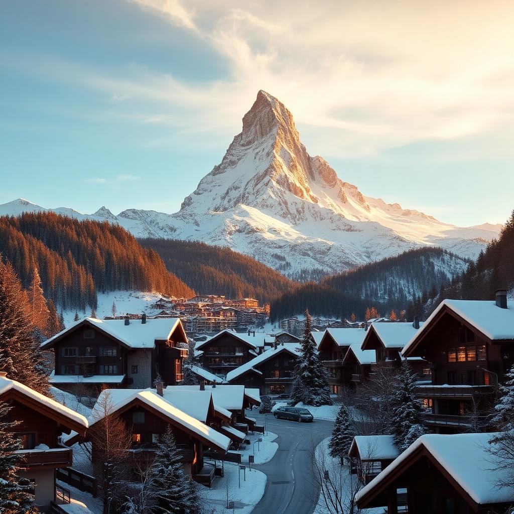 Private jet charter Zurich to Zermatt